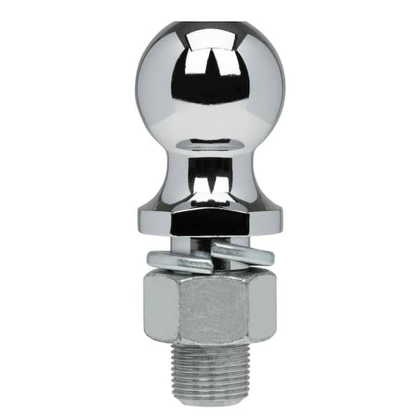 Class 1 2,000 lb. 1-7/8 in. Ball Diameter, 1 in. Shank Diameter, 2 in. Shank Length Chrome Trailer Hitch Ball (712)