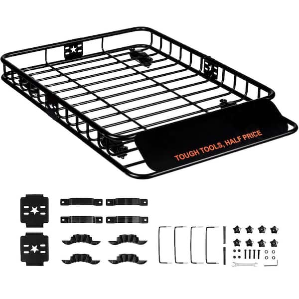 Roof Rack Cargo Basket 200 LBS. Capacity 46 in. x36 in. x4.5 in (CDXLJJ2463645I3)